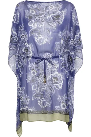 Etro Floral-print kaftan dress