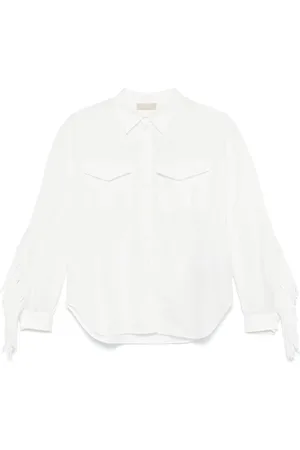 Elie saab Fringe-detailed shirt