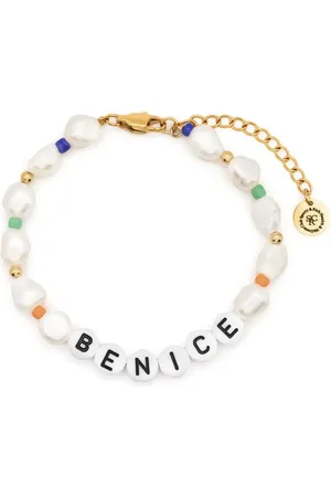 Sporty & Rich Be Nice faux-pearl bracelet