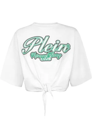 Philipp Plein Racing Club cropped t-shirt