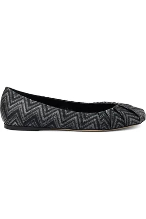 Missoni Zigzag-pattern ballerinas