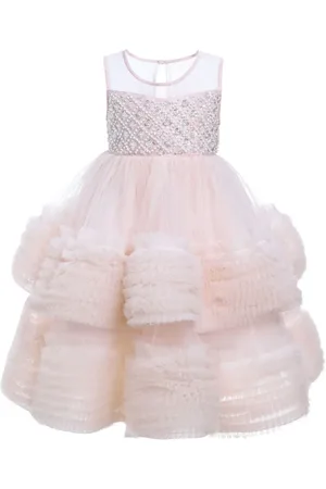Tulleen Sweetberry embellished tulle dress
