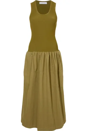 Proenza Schouler Scoop neck cotton dress