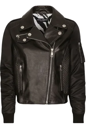 Dolce & Gabbana Leather biker jacket