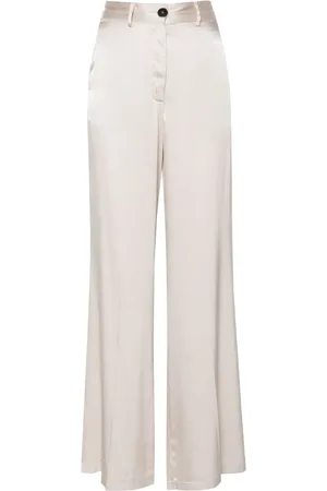 FORTE FORTE Satin palazzo pants