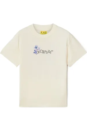 OFF-WHITE Arrow Flowers cotton T-shirt