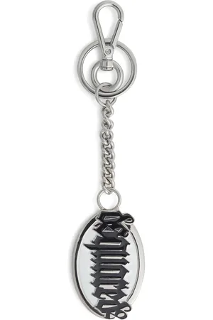 Dsquared2 Gothic logo-plaque key chain