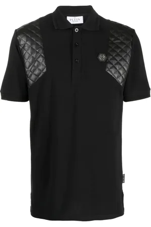 Philipp Plein Skull & Bones rhinestone-embellished polo shirt