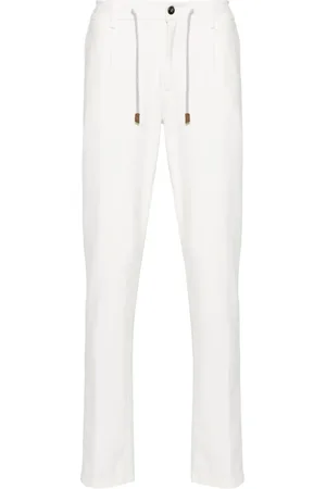 ELEVENTY Jersey cotton-blend trousers