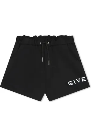 Givenchy Logo-print cotton-blend shorts