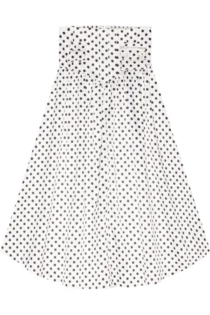 Ganni Polka dot-print maxi skirt