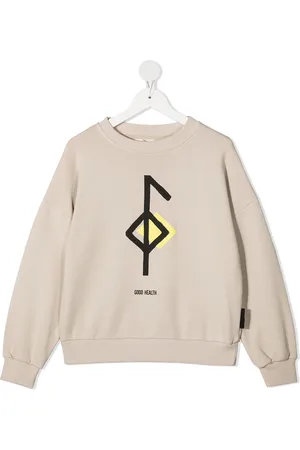 Le pandorine Graphic-print organic cotton sweatshirt