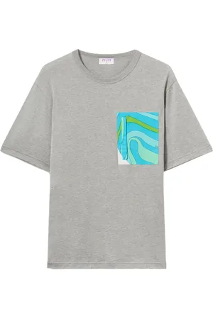Puccini Contrasting-pocket cotton T-shirt