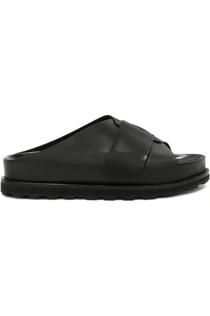Jil Sander Slip-on leather slides
