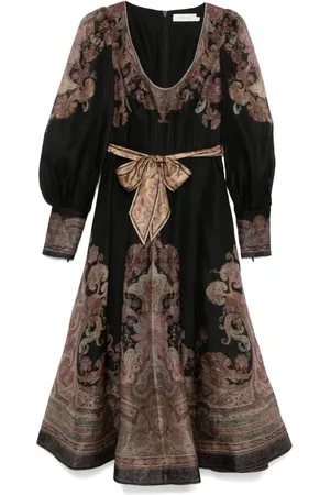 ZIMMERMANN Illustration Structured maxi dress