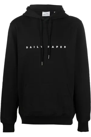 Daily paper Logo-print drawstring hoodie