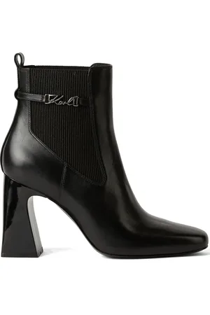 Karl Lagerfeld Astra Nova leather boots