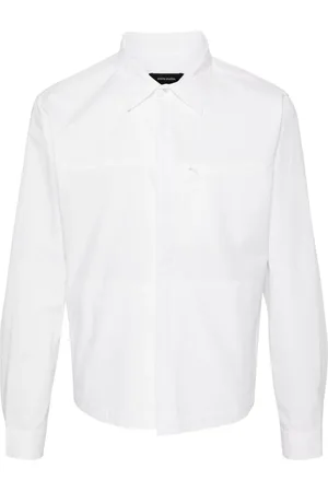 Entire Studios Classic-collar cotton shirt