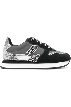 HIDE&JACK Over zebra print-detail sneakers