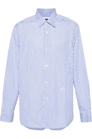 Eytys Otis ripped striped shirt