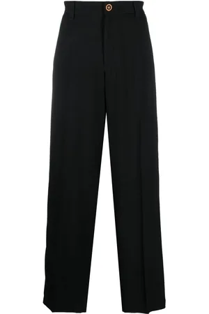 VERSACE Striped-detailing trousers