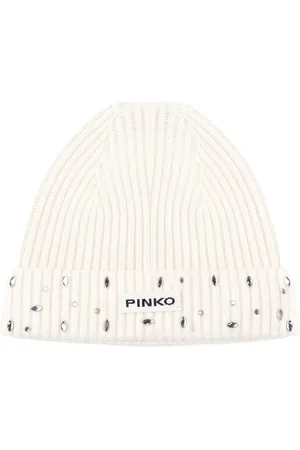 Pinko Logo-patch beanie hat