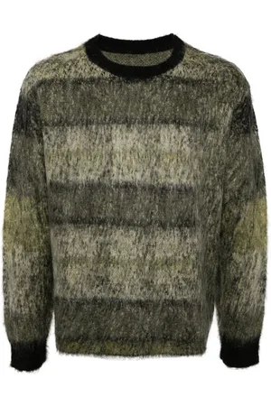 CROQUIS ??Neil Barrett striped jacquard sweater