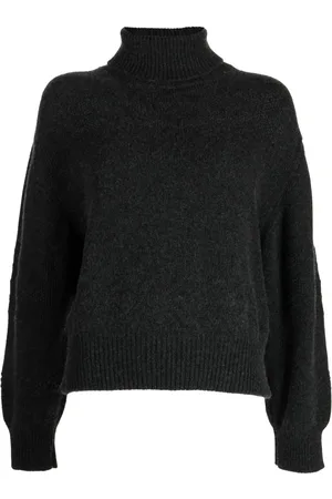 PRINGLE OF SCOTLAND Guernsey roll-neck cashmere jumper