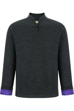 SHANGHAI TANG Silk-lined jumper