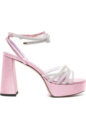 Patou X Bettina Vermillon 110mm Babsy sandals