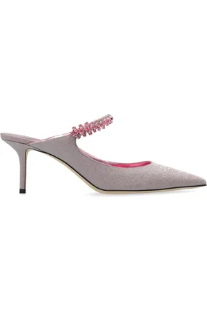 Jimmy Choo Bing crystal embellished mules