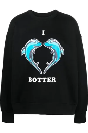 Botter Graphic-print crew neck sweatshirt