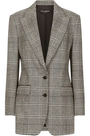 Dolce & Gabbana Glen-plaid blazer