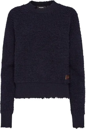 Dsquared2 Logo-patch crew-neck jumper