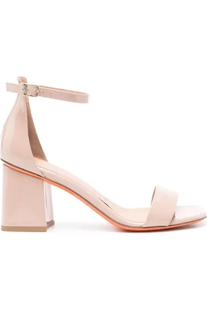 santoni 75mm leather sandals