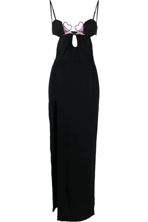 Nensi Dojaka Bustier-neck sleeveless gown