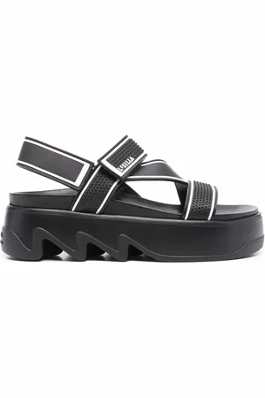 LE SILLA Cross-strap platform sandals