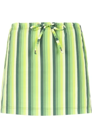 AMIR SLAMA Striped swimsuit