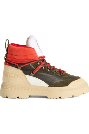 Woolrich Logo-patch military boots
