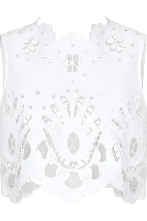 Dolce & Gabbana Cut-out cotton crop top