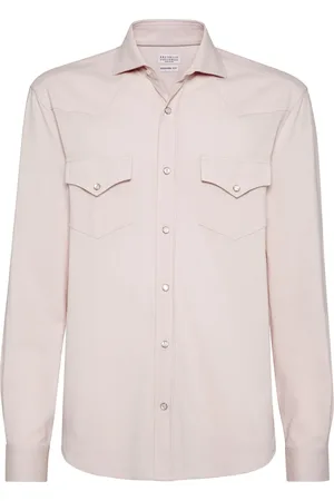 Brunello Cucinelli Cotton piqu?? shirt