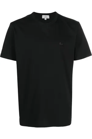 Woolrich Logo-embroidered short-sleeve cotton T-shirt