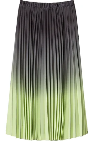 Twin-Set Georgette midi skirt