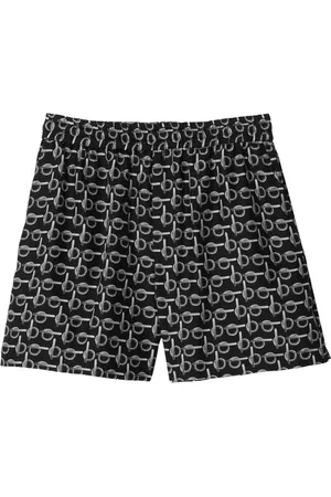 Burberry B-print silk shorts