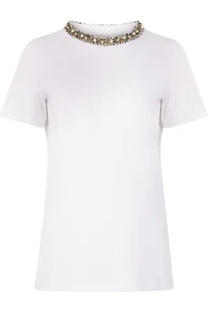 Nina Ricci Beaded detailing t-shirt