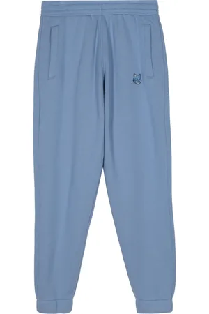 Maison Kitsuné Fox-appliqu?? cotton track pants