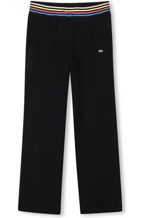Sonia Rykiel Enfant Logo-embroidered trousers