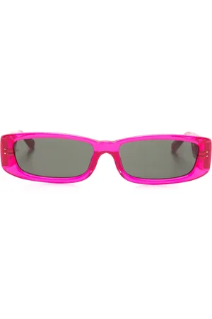 Linda Farrow Talita rectangle-frame sunglasses
