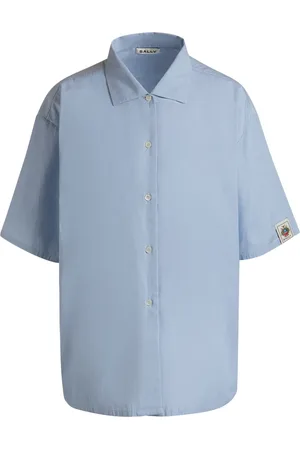 Bally Logo-appliqu?? cotton shirt