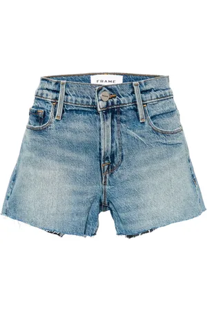 Frame Le Cut-Off denim shorts